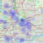 28 - London listings heatmap