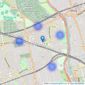 444 RENTALS LTD - London listings heatmap