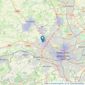 A & G Land & Property Agents - Newcastle Upon Tyne listings heatmap