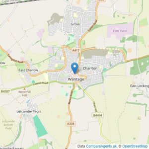 Abbey Properties - Wantage listings heatmap