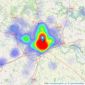 AbbotFox - Norwich listings heatmap