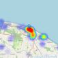 Abbotts - Cromer listings heatmap