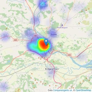 Aberdein Considine - Perth listings heatmap