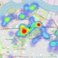 Able Estates - South East London listings heatmap