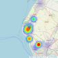 Abode - Formby listings heatmap