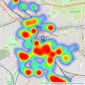 Acorn - Lewisham listings heatmap