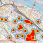 Acorn - London Bridge listings heatmap