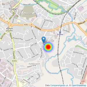 Acorn Property Group listings heatmap