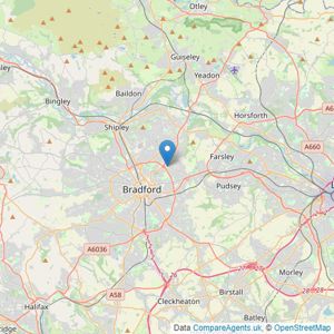 Adam Brooks - Bradford listings heatmap