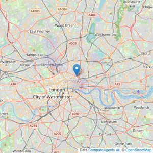 ahm - London listings heatmap