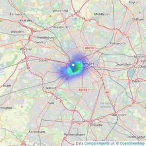 AIHOMES LIMITED - Manchester listings heatmap