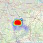 Alan de Maid - Locksbottom listings heatmap