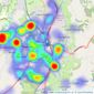 Alan Lee - Macclesfield listings heatmap