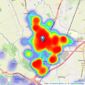 Alastair Saville - Maghull listings heatmap