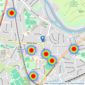 Aldous Craig - Thames Ditton listings heatmap