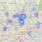 Alex Crown Lettings & Estate Agents - Islington listings heatmap