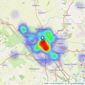 Alexander & Co - Aylesbury listings heatmap