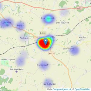 Alexander and Co - Winslow listings heatmap