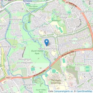 All Under 1 Roof - Milton Keynes listings heatmap