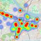 Allan Fuller - Putney listings heatmap