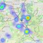 Allen & Harris - Clarkston Glasgow listings heatmap