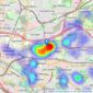 Allen & Harris - Dennistoun Glasgow listings heatmap