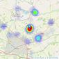 Allen & Harris - Highworth listings heatmap