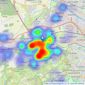 Allen & Harris - Paisley listings heatmap