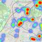 Allen & Harris - Shawlands Glasgow listings heatmap