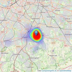 Allen Heritage - Shirley listings heatmap