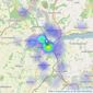 Allsworth Property - Newton Abbot listings heatmap