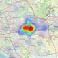 Alpha-Move Ltd - Liverpool listings heatmap