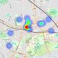 Anderson - Brown & Clarke, Harrow listings heatmap