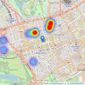 Anderson Rose Prime Central London - London listings heatmap