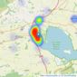 Andersons Solicitors - Kinross listings heatmap