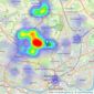 Andrew Craig - Gosforth listings heatmap