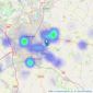 Andrew Granger - Leicester listings heatmap