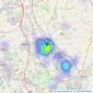 Andrew Granger - Loughborough listings heatmap