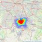 Andrew J Dawson - Cheadle listings heatmap