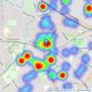 Andrew Pearce - Harrow listings heatmap