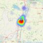 Annafield Estate Agents & Property Management - St Neots listings heatmap