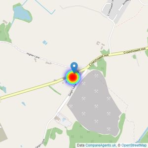 Anwyl Homes listings heatmap