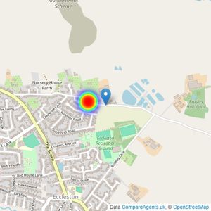 Anwyl Homes listings heatmap