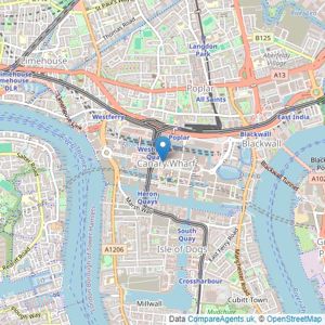 Apartment Property Management and Sales - London listings heatmap