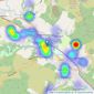 Apex Estate Agents - Abedare listings heatmap