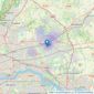 Apple Property Services - Hornchurch listings heatmap