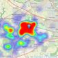 Arc Homes - Atherton listings heatmap