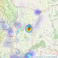 Archer & Co - Usk listings heatmap