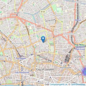 ARE Management - London listings heatmap