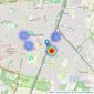 Arington - Burgess Hill listings heatmap